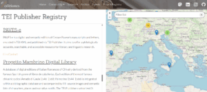 Scopri di più sull'articolo PAVES-e entra nel Project Registry di TEI Publisher